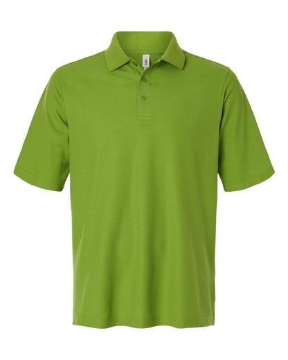 CORE365 Men's Resolve CVC Performance Pique Polo CE106 #color_Acid Green