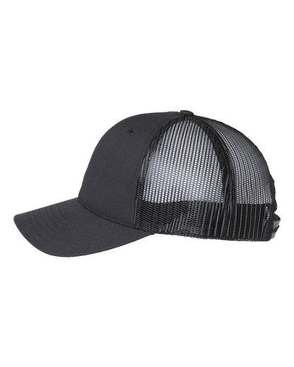 Classic Caps USA-Made Trucker Cap USA100 #color_Black