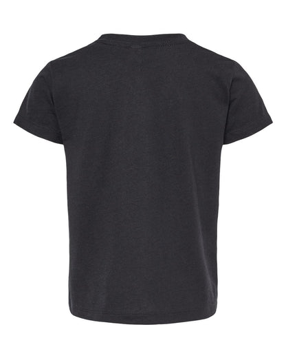 BELLA + CANVAS Toddler Triblend Tee 3413T #color_Solid Black Triblend