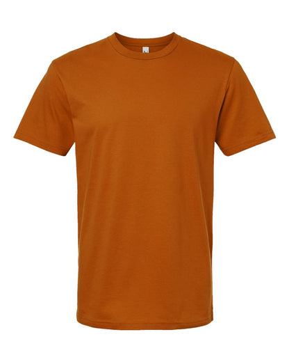 American Apparel Unisex Fine Jersey Tee 2001 #color_Rust