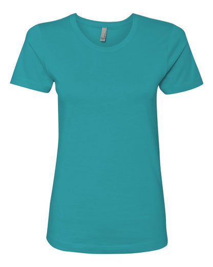 Next Level Women’s Cotton T-Shirt 3900 #color_Tahiti Blue