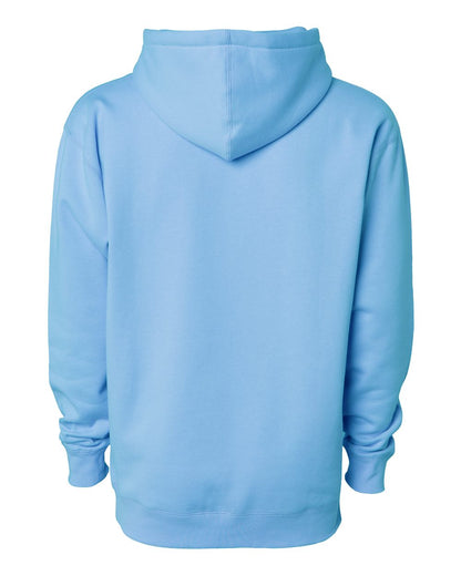 Independent Trading Co. Unisex Heavyweight Hooded Sweatshirt IND4000 #color_Blue Aqua