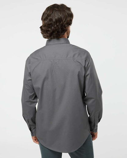 DRI DUCK Men's Craftsman Woven Shirt 4450T #colormdl_Gunmetal