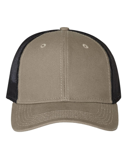 DRI DUCK Hudson Trucker Cap 3006 #color_Gravel