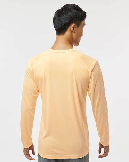 Paragon Unisex Long Islander Performance Long Sleeve T-Shirt 210 #colormdl_Peach