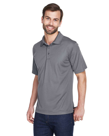 UltraClub Men's Cool & Dry Mesh Piqué Polo 8210 #colormdl_Charcoal