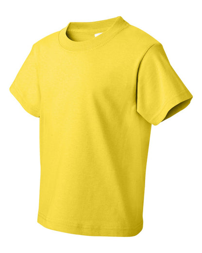 Fruit of the Loom HD Cotton Youth Short Sleeve T-Shirt 3930BR #color_Yellow