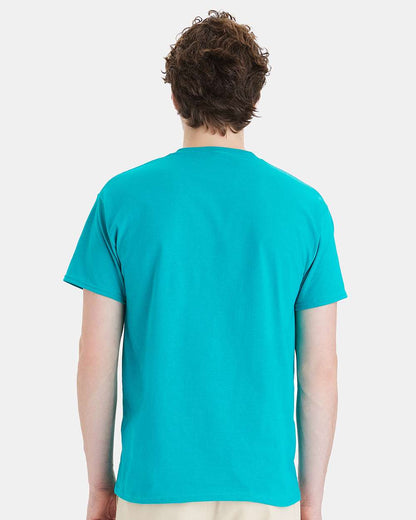Hanes Essential-T T-Shirt 5280 #colormdl_Athletic Teal