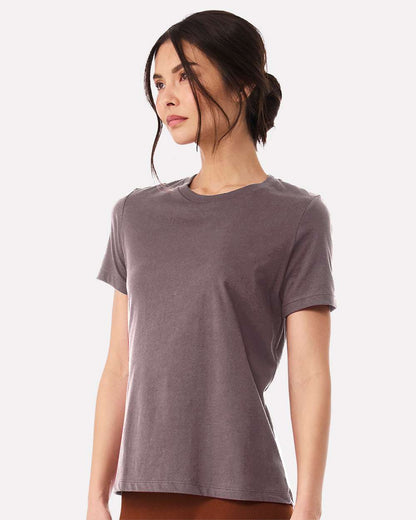 BELLA + CANVAS Women’s Relaxed Jersey Tee 6400 #colormdl_Purple Storm