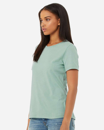 BELLA + CANVAS Women’s Relaxed Jersey Tee 6400 #colormdl_Dusty Blue
