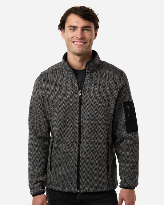 North End Men's Jasper Full-Zip Fleece Jacket NE730
