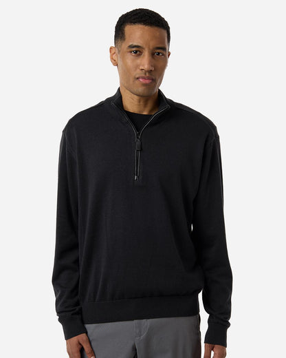Devon & Jones Men's New Classics Quarter-Zip Sweater DG446 Devon &amp; Jones Men&#39;s New Classics Quarter-Zip Sweater DG446