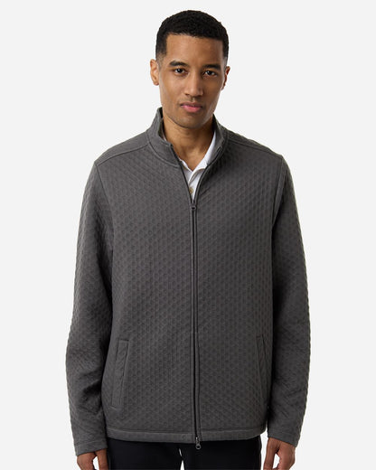 Devon & Jones Men's Berkley Textured Full-Zip Jacket DG740 Devon &amp; Jones Men&#39;s Berkley Textured Full-Zip Jacket DG740