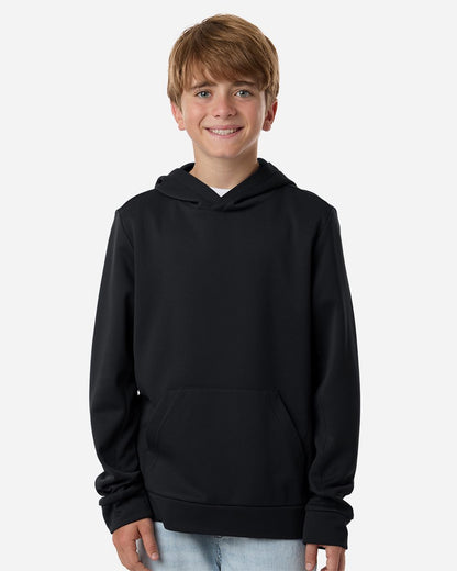 Team 365 Youth Squad Hooded Tech Fleece Pullover TT400Y Team 365 Youth Squad Hooded Tech Fleece Pullover TT400Y