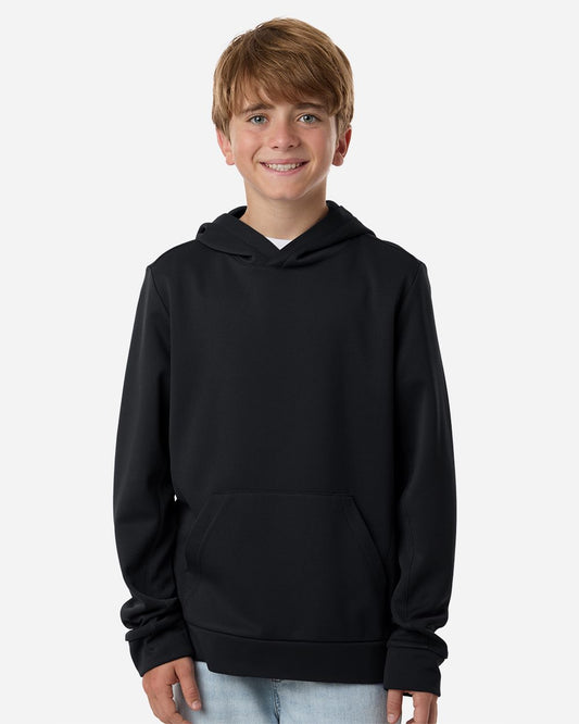 Team 365 Youth Squad Hooded Tech Fleece Pullover TT400Y