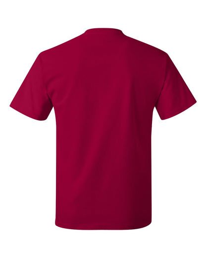 Hanes Unisex Authentic T-Shirt 5250 #color_Deep Red