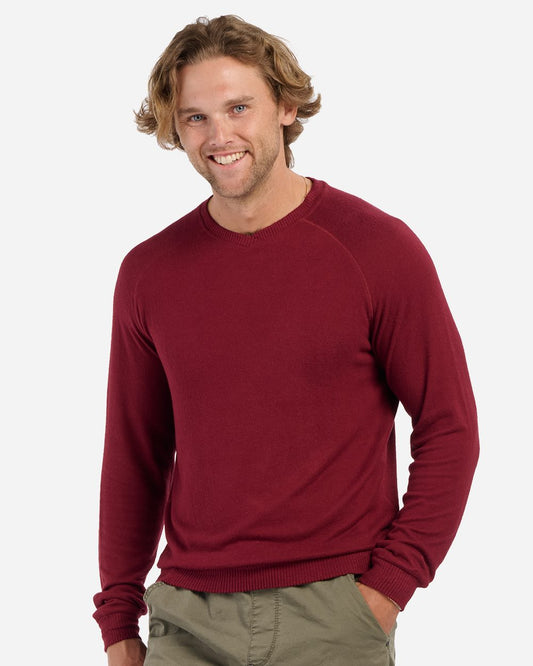Boxercraft Men's Cuddle Cross-Neck Sweater BM1201