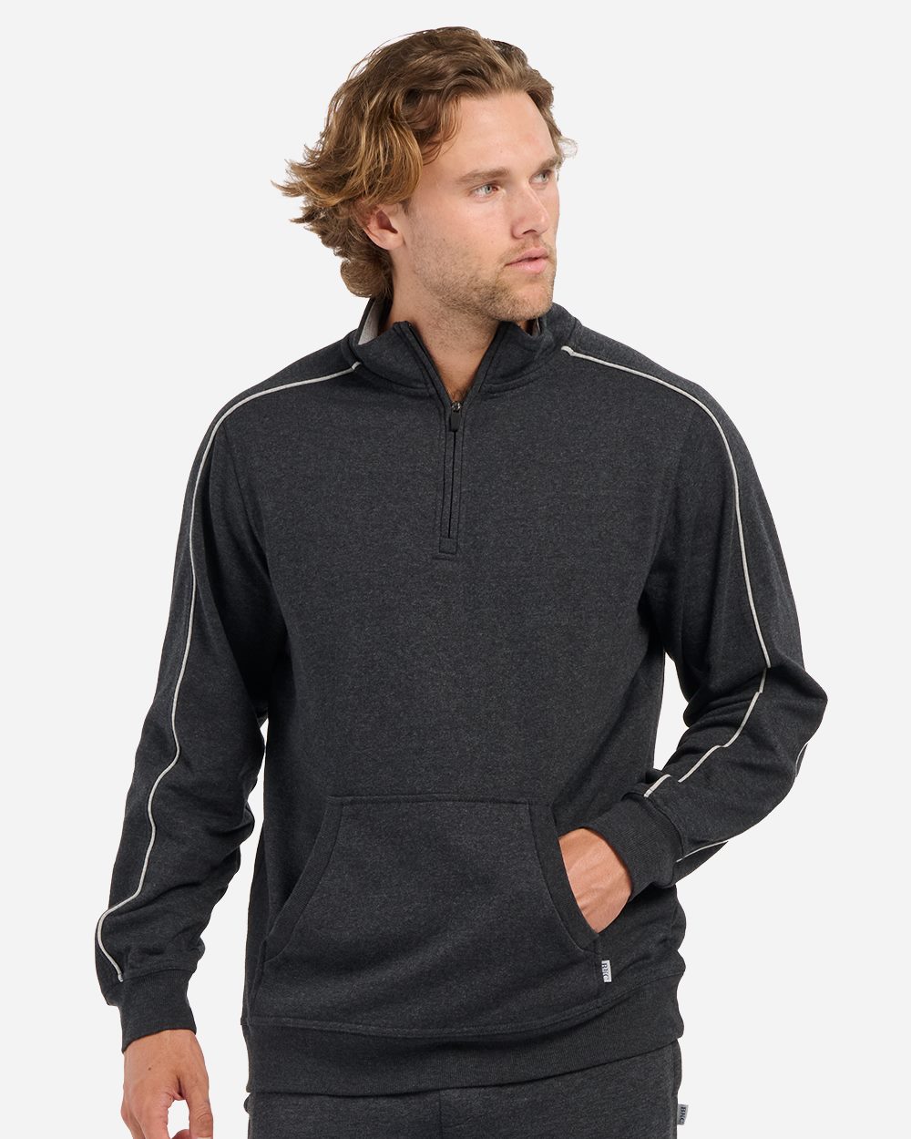 Boxercraft Men's French Terry Quarter-Zip Pullover BM5204