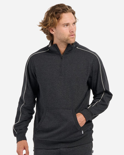 Boxercraft Men's French Terry Quarter-Zip Pullover BM5204 Boxercraft Men&#39;s French Terry Quarter-Zip Pullover BM5204