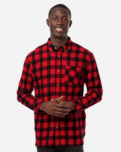 Boxercraft Men's Flannel Button Down Shirt BU7401 Boxercraft Men's Flannel Button Down Shirt BU7401