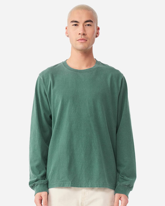 BELLA + CANVAS Unisex Heavyweight Garment-Dyed Long Sleeve Tee 4851GD