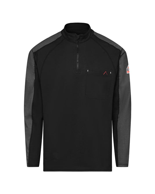 Bulwark Men's Flex Knit Quarter-Zip Pullover STZ2
