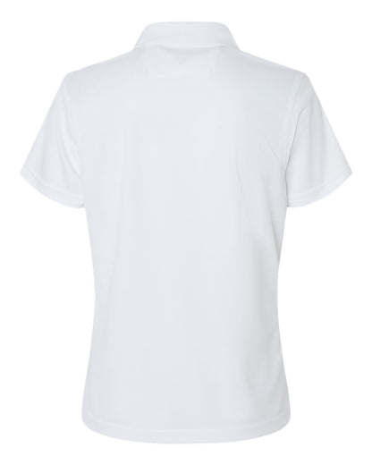 Paragon Women's Saratoga Performance Mini Mesh Polo 104 #color_White