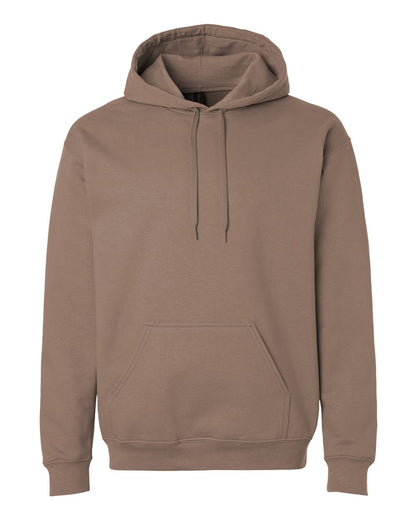 Gildan Unisex Softstyle® Midweight Hooded Sweatshirt SF500 #color_Brown Savana