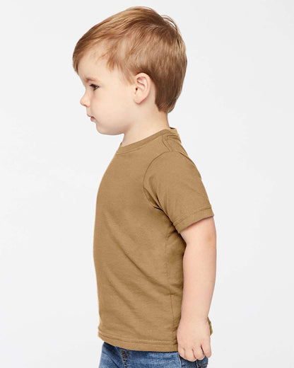 Rabbit Skins Toddler Fine Jersey Tee 3321 #colormdl_Coyote Brown