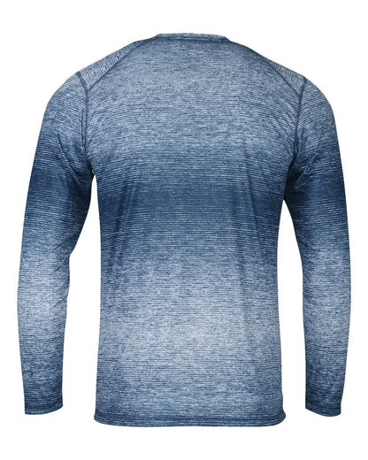 Paragon Men's Mirage Performance Long Sleeve T-Shirt 234 #color_Navy