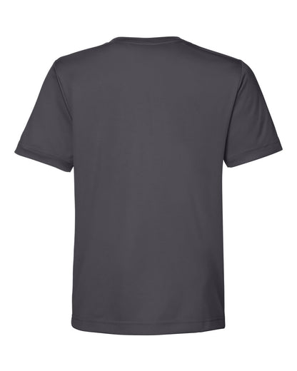 CORE365 Youth Capital Performance T-Shirt CE10Y #color_Carbon