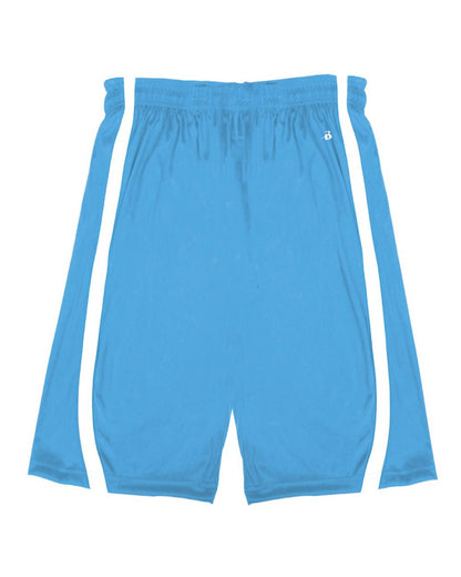 Alleson Athletic Youth B-Core B-Slam Reversible Shorts 2244 #color_Cardinal/ White