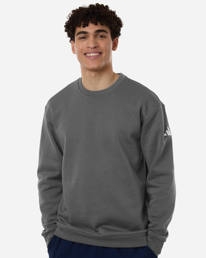 Adidas Men's Fleece Crewneck Sweatshirt AT200 Adidas Men's Fleece Crewneck Sweatshirt AT200