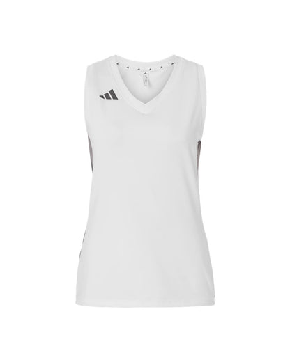 Adidas Women's Quickset V-Neck Sleeveless Jersey AT120 Adidas Women's Quickset V-Neck Sleeveless Jersey AT120