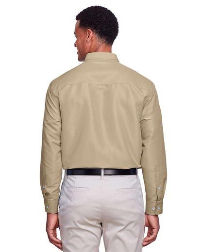 Harriton Men's Key West Performance Staff Shirt M580L #colormdl_Khaki