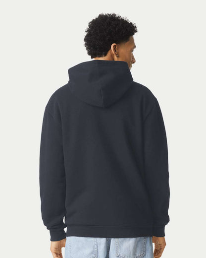 American Apparel Unisex ReFlex Fleece Full-Zip Hoodie Sweatshirt RF497 #colormdl_Black