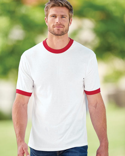 Augusta Sportswear Unisex 50/50 Ringer T-Shirt 710 Augusta Sportswear Unisex 50/50 Ringer T-Shirt 710