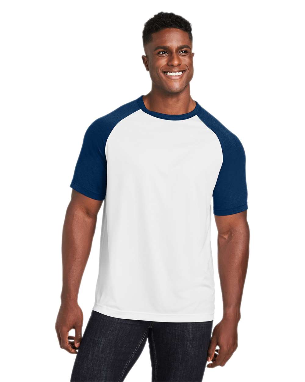 #colormdl_White/ Sport Dark Navy Heather