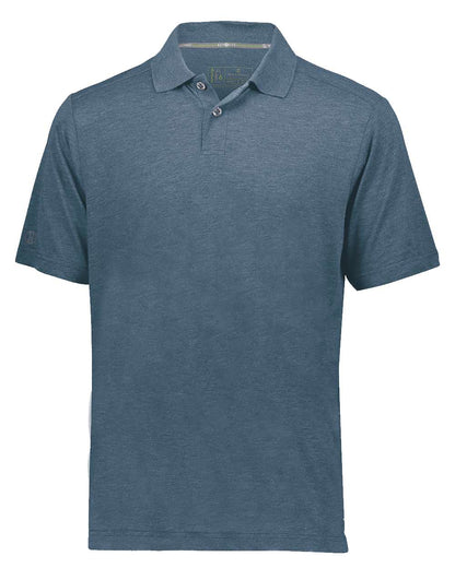 Holloway Men's Repreve® Eco Polo 222575 #color_Storm Heather