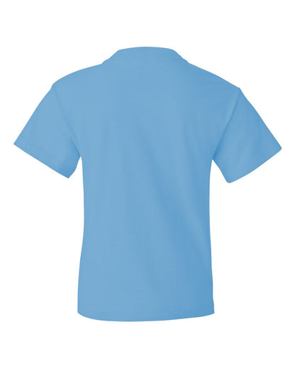 Fruit of the Loom HD Cotton Youth Short Sleeve T-Shirt 3930BR #color_Aquatic Blue