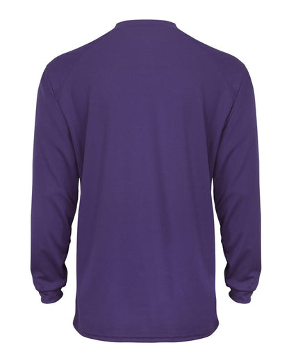 Badger B-Core Long Sleeve T-Shirt 4104 #color_Purple