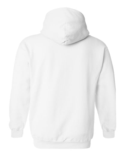 Gildan Unisex Heavy Blend™ Hooded Sweatshirt 18500 #color_White