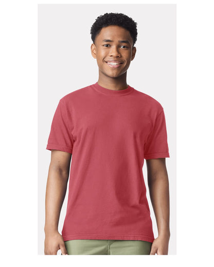 Comfort Colors Unisex Garment-Dyed Heavyweight T-Shirt 1717 #colormdl_Chili