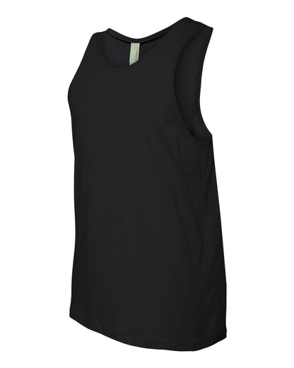 Next Level Cotton Muscle Tank 3633 #color_Black