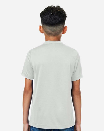 Team 365 Youth Zone Performance Mesh T-Shirt TT15Y #colormdl_Sport Silver