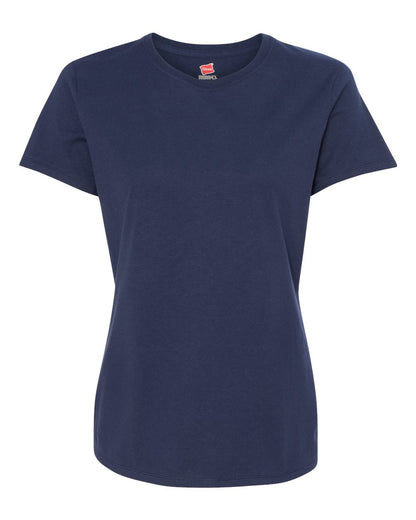 Hanes Women's Perfect-T T-Shirt SL04 #color_Navy