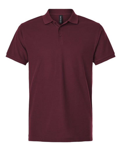 AllPro Men's Pique Polo 62800 #color_Maroon