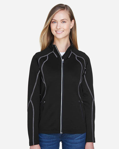 North End Women's Gravity Performance Fleece Jacket 78174 #colormdl_Black