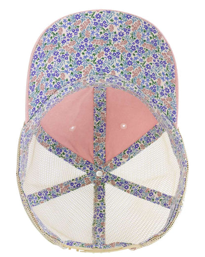 Infinity Her Women's Washed Mesh-Back Cap TESS #color_Dusty Pink/ Floral