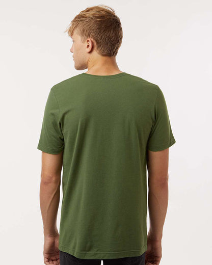 Tultex Combed Cotton T-Shirt 602 #colormdl_Olive Green